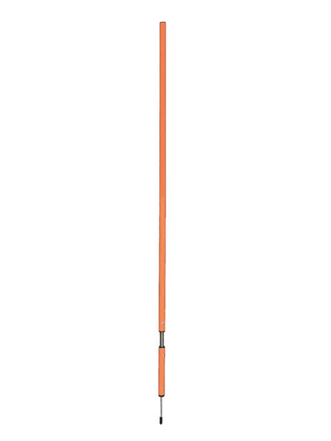 SQ Slalomkäpp böjbar med spik 150cm